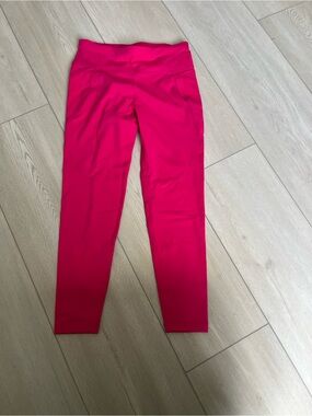 Sweaty Betty 7/8 Power Leggings Bright Pink Athletic Leggings